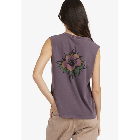 $30 Quiksilver Women’s Tribe-Iscus Extra Tank Sleeveless Size XL - Picture 4 of 5